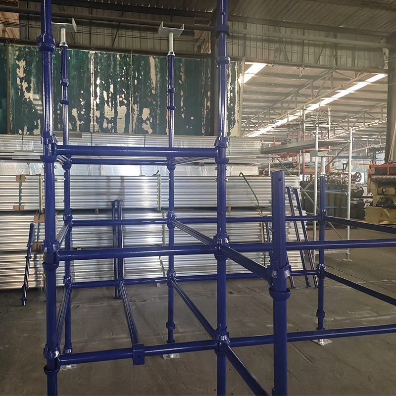Factory Wholesale Cuplock Scaffolding Manufacturing Construction Galvanized Cuplock Scaffolding System for High Building