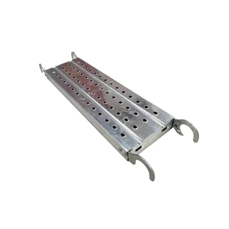 Scaffolding for Construction Hrt Factory Supplied Scaffold Steel Planks Springboard Composite Hook Metal Deck