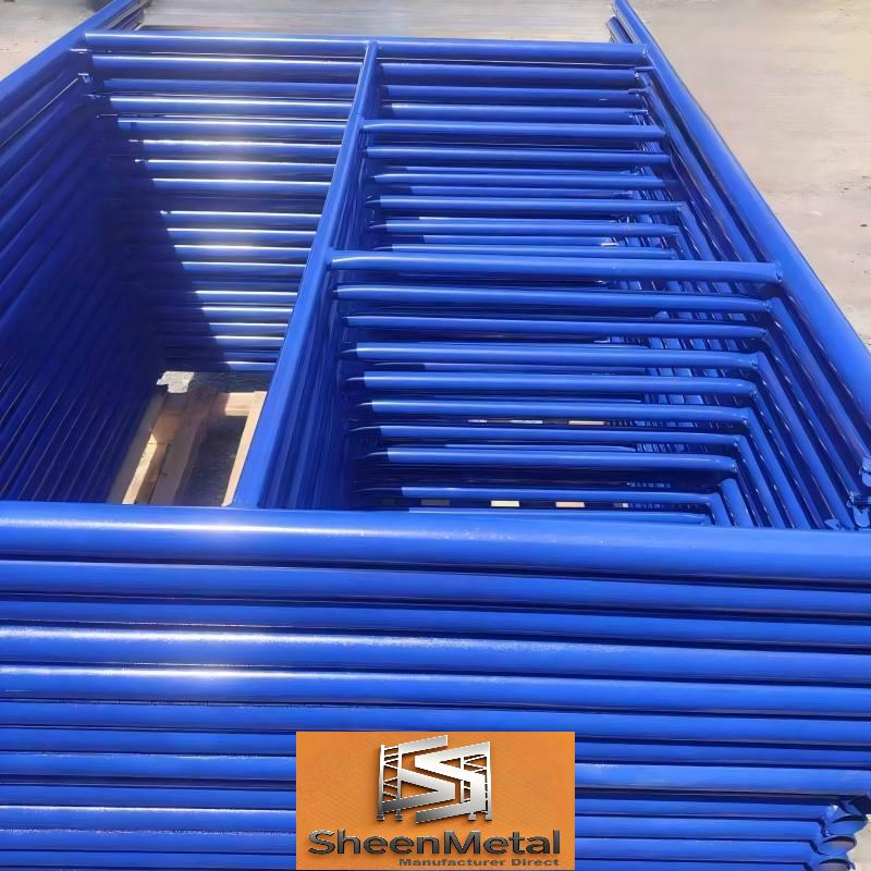 Frame Scaffold Hot DIP Galvanized Steel Tube Adjustable Scaffold System for Bridge Support