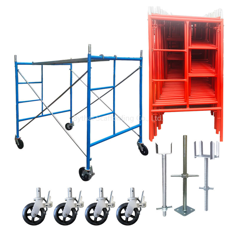 Heavy Duty Galvanized Q235 Modular Steel Frame Scaffolding System