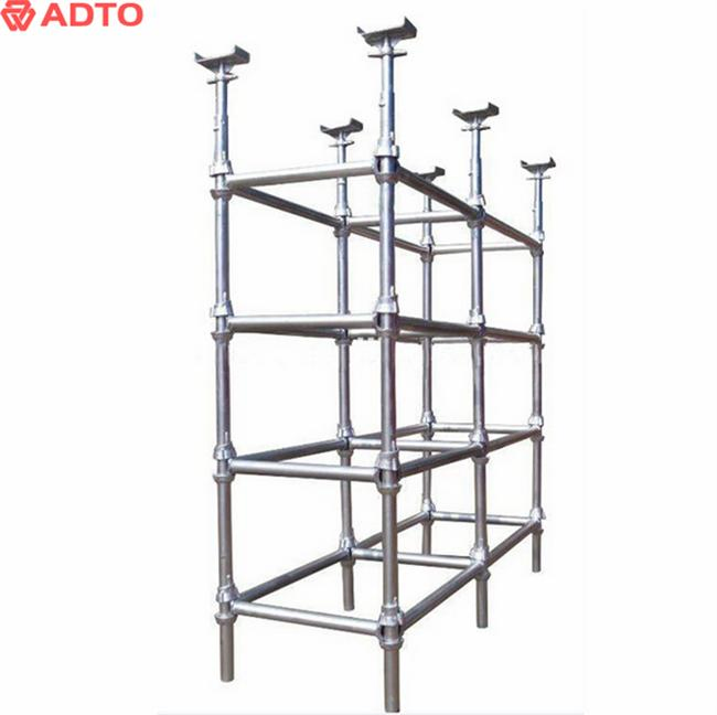 Wholesale Quick Erect Railway Bridge Construction Hot DIP Galvanized Steel Cuplock Scaffolding System with Standard Ledger