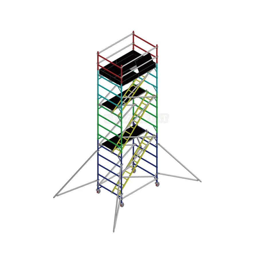 Double Width Scaffolding Tower