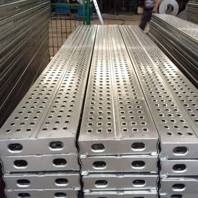Derfon Factory Construction Galvanized Scaffold Metal Plank, Walk Steel Board