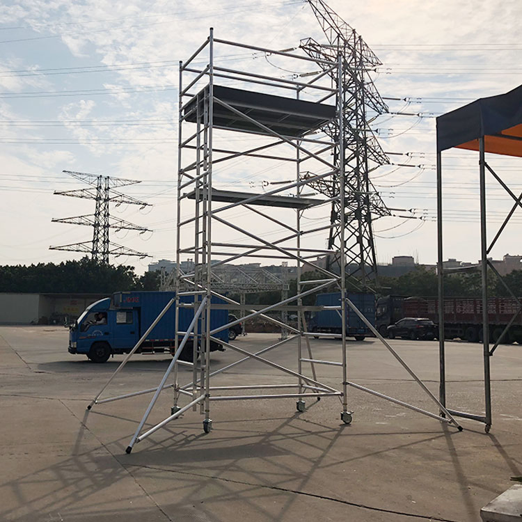 Aluminum Scaffolding Mobile Working Tower