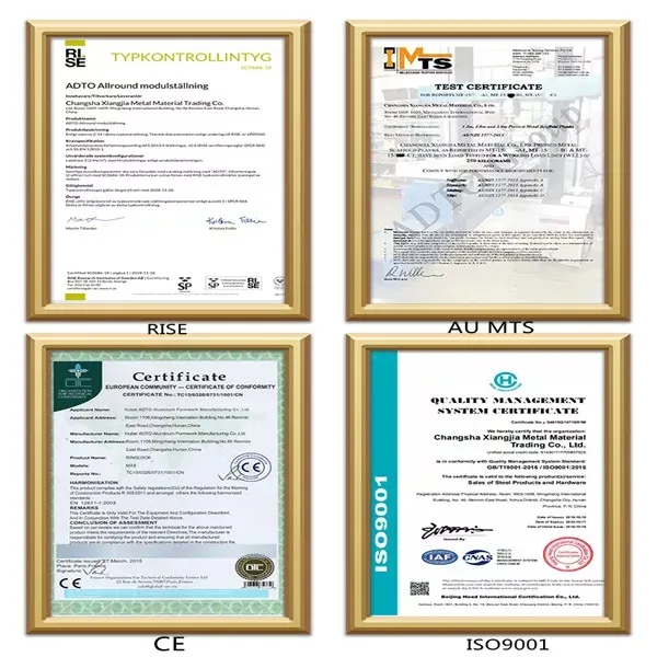 Product Certificate/Banner