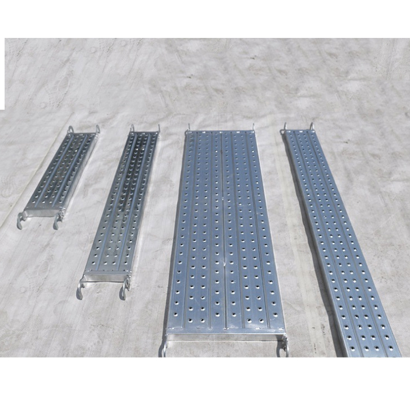 Efficient Anti Slip Perforated High Strength Adjustable Scaffold Construction Steel Plank
