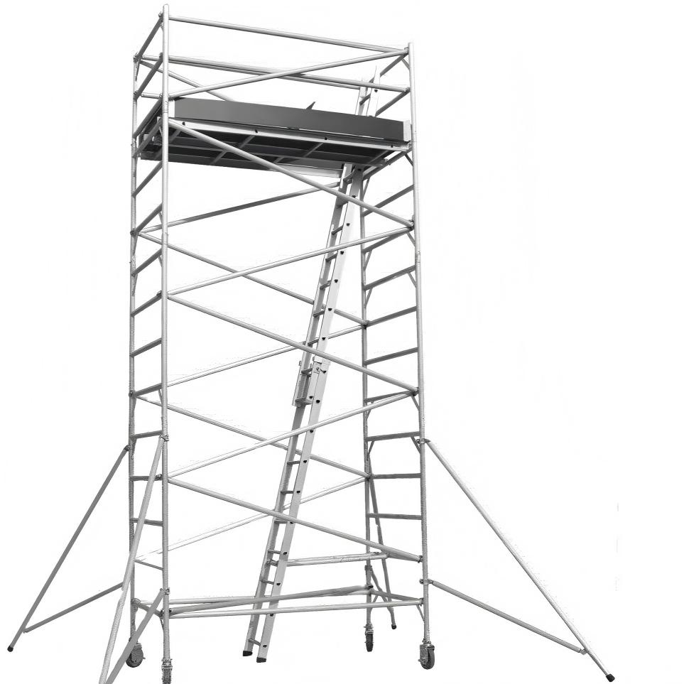 Modular Mobile Aluminum Scaffold Tower Construction Access System Aluminum Scaffolding Tower