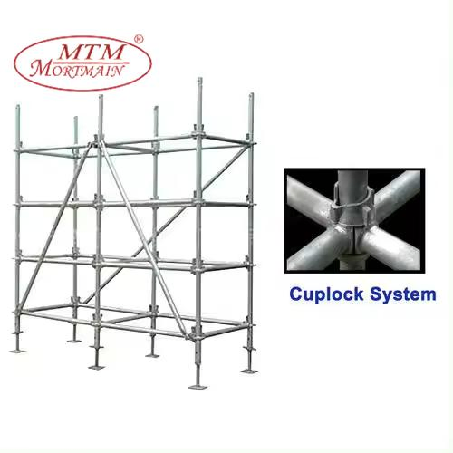 Hot DIP Galvanized Cuplock Scaffolding with Vertical Standard for Sale Andamiaje
