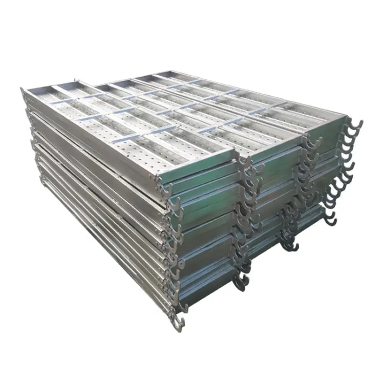Factory Construction Material Hot DIP Galvanized Scaffolding Metal Plank Steel Springboard Pedal Walk Boards