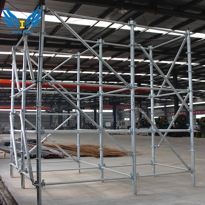 High Quality Steel Ringlock Scaffolding System Movable Scaffolding Layher Ringlock System