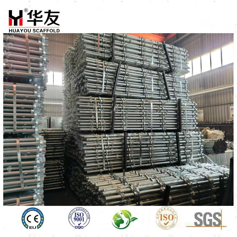 Good Prices HDG Scaffold Parts Andamios Cuplock Vertical Standard Cuplock Scaffolding System for Sale