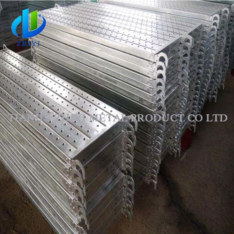 Perforated Metal Roof Deck Scaffold and Suspended Platform Construction Extension Plank