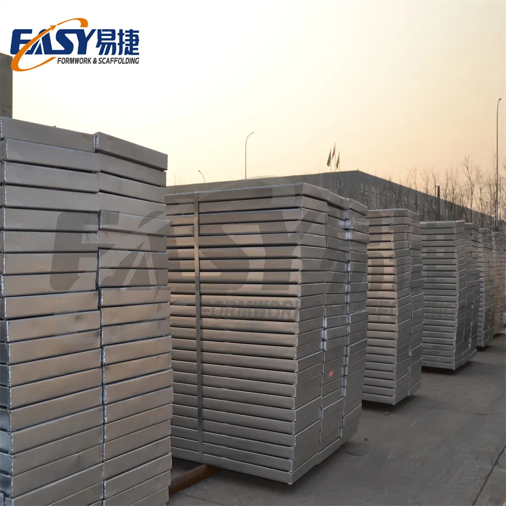 Easy Q345 Q235 Galvanized Steel Scaffold Galvanized Metal Planks