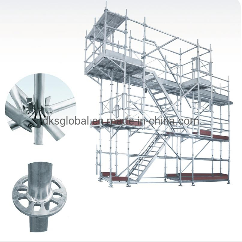 400mm Width Steel Hot DIP Galvanized Ringlock Scaffold Plank for Scaffolding System
