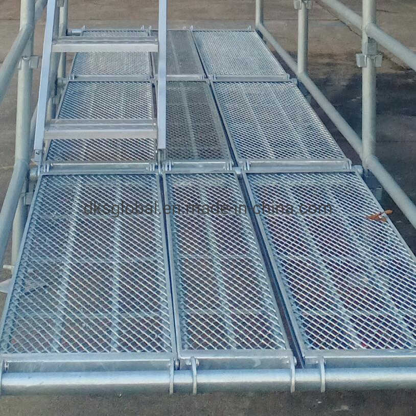 240mm Width Q235 Steel Scaffold Walk Boards for Aluminum Concrete Formwork