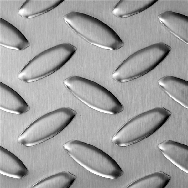 Aluminium/Aluminum Alloy Embossed Checkered Tread Sheet for Refrigerator/Construction/Anti-Slip Floor (A1050 1060 1100 3003 3105 5052)