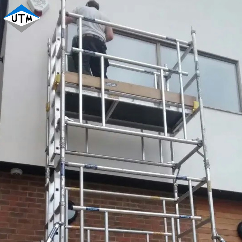 OEM High Quality Portable Scaffolding DIY Aluminium Scaffold Tower Mobile Aluminum Scaffolding Platform