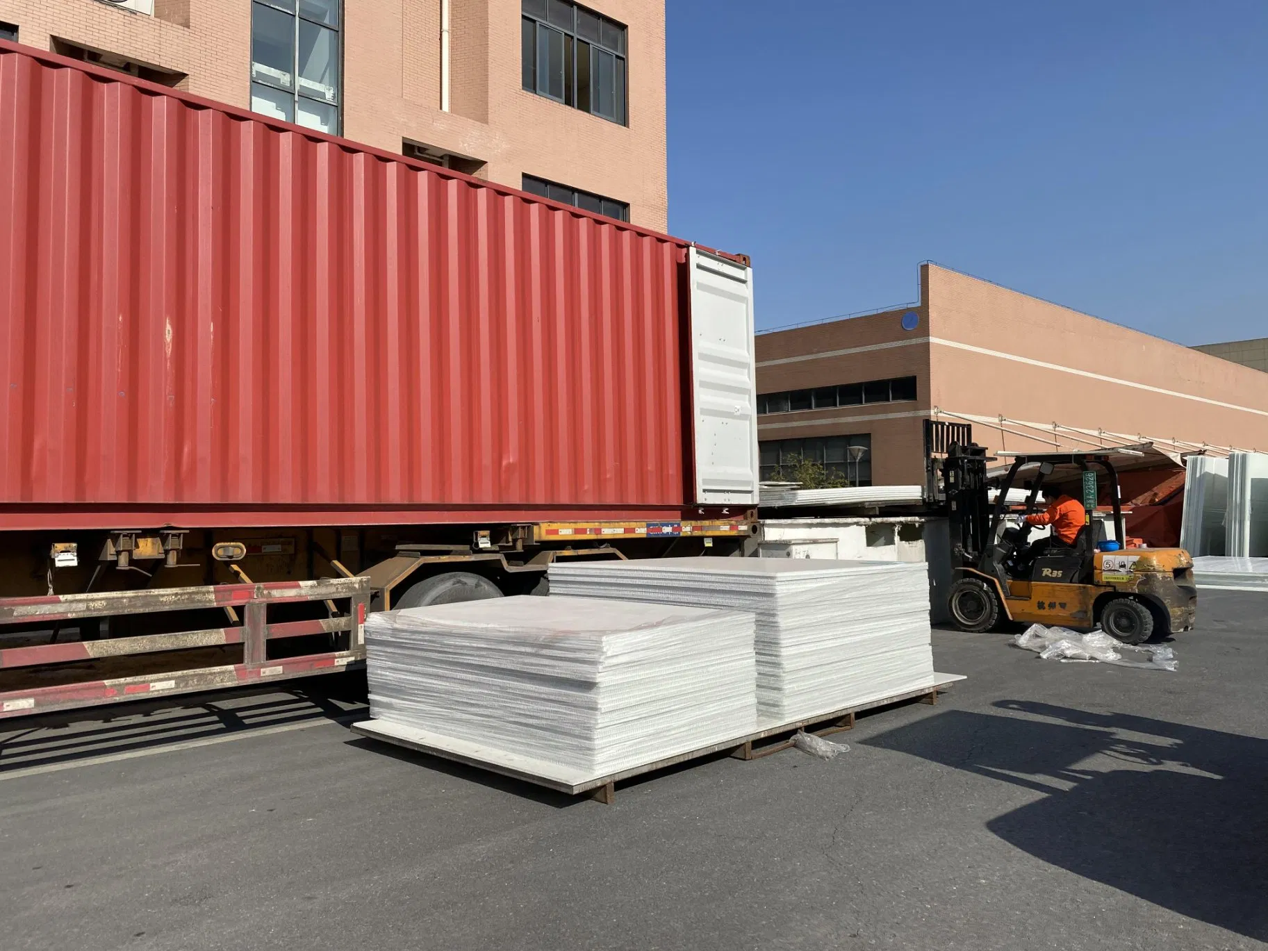 Scaffolding Board Panel High-Quality Plastic Scaffolding Walkway Plank Platform Deck Board for Construction