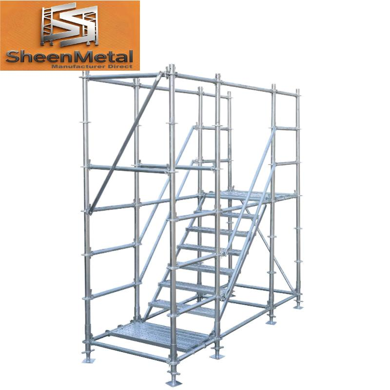 China Construction Outdoor Ringlock Scaffolding System with Easy Assembling Features
