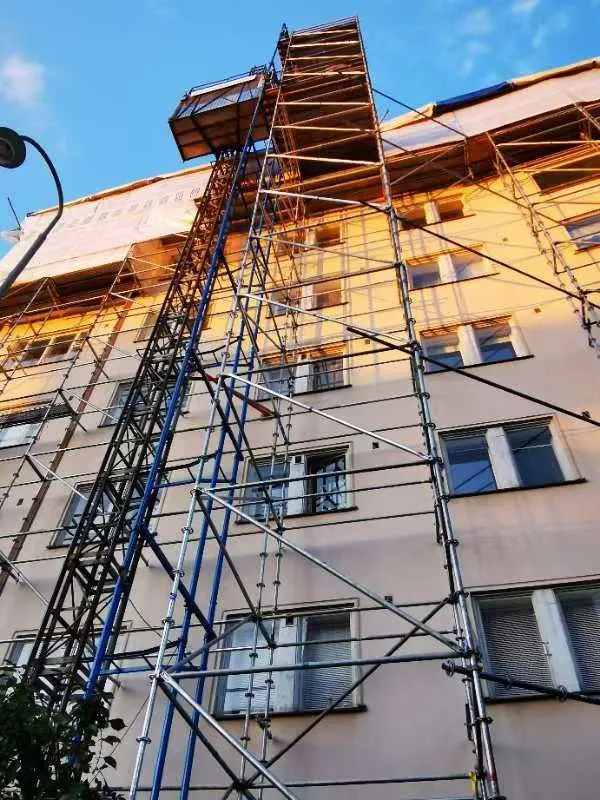 Scaffolding Detail 1