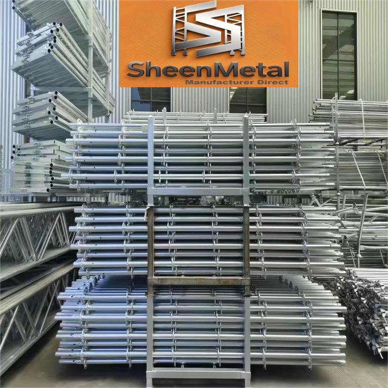 China Construction Outdoor Ringlock Scaffolding System with Easy Assembling Features