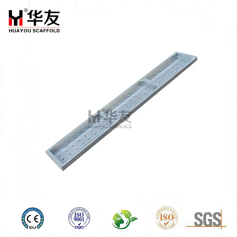 Building Materials Galvanized Scaffolding Metal Perforated Steel Plank/Metal Deck/Walk Board with Hooks