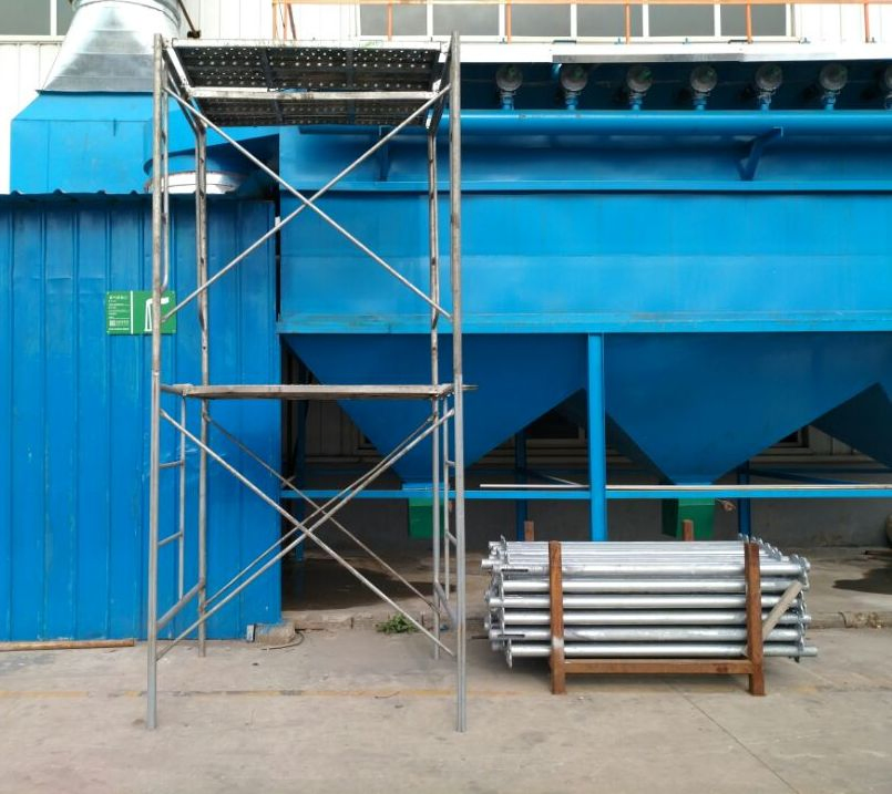 Construction Material Scaffolding Portable Mobile Step Ladder Steel Shoring Scaffold H Frame System Cheap Scaffolding Layher System Construction