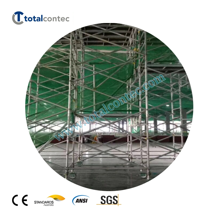 En1004 Safety Aluminum Scaffolding Mobile Tower with Plank