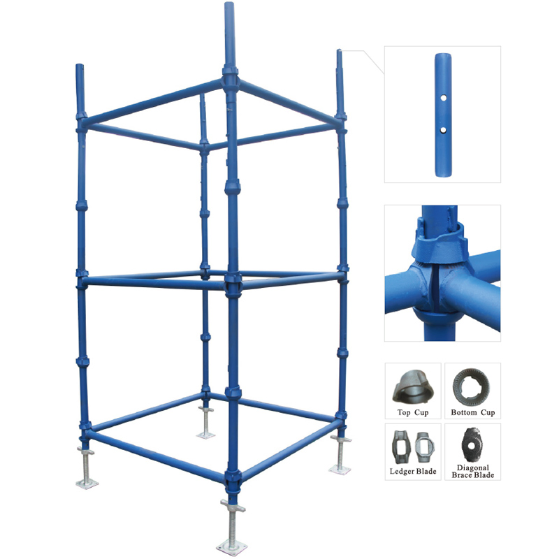 High Quality Bowl-Coupler Scaffold Modern Steel Scaffold Galvanized Cuplock Scaffolding System