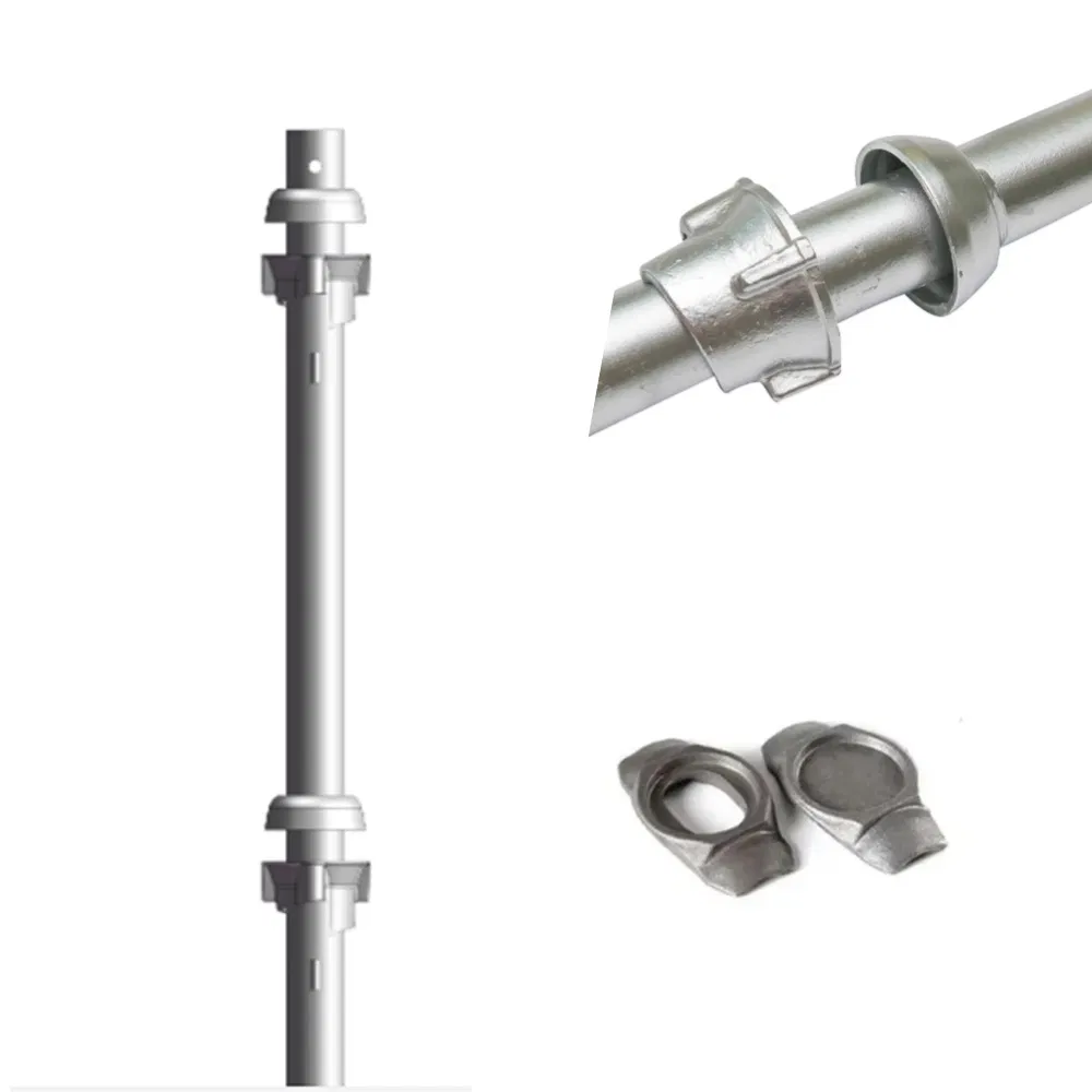 Modern Industrial Galvanized Steel Cuplock Scaffold System with Ledger Vertical Diagonal Brace for Building Construction