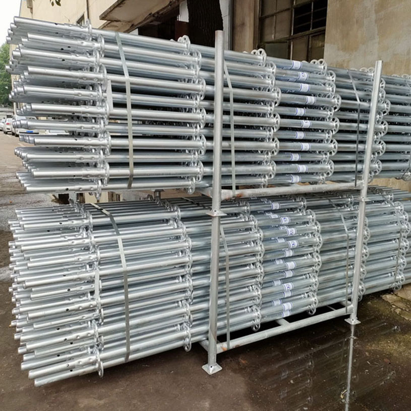 Heavy Duty Steel Material Scaffold Layher Allround Ringlock Scaffolding Ledger System for Bridge Building Construction