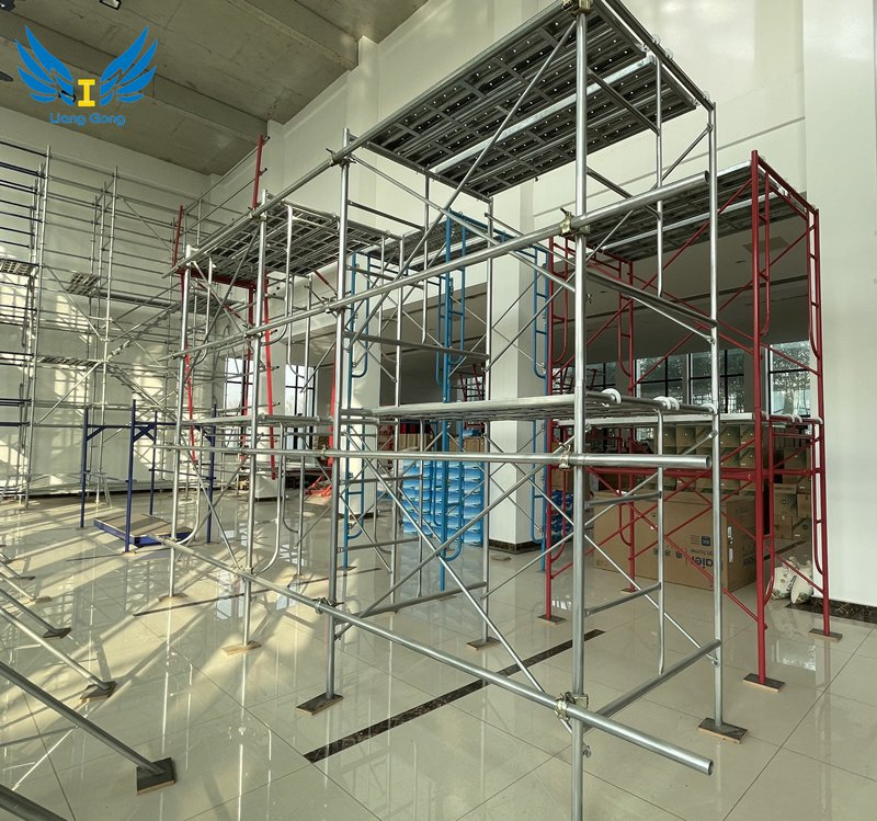 H Frame Scaffolding System for Concrete Shoring System
