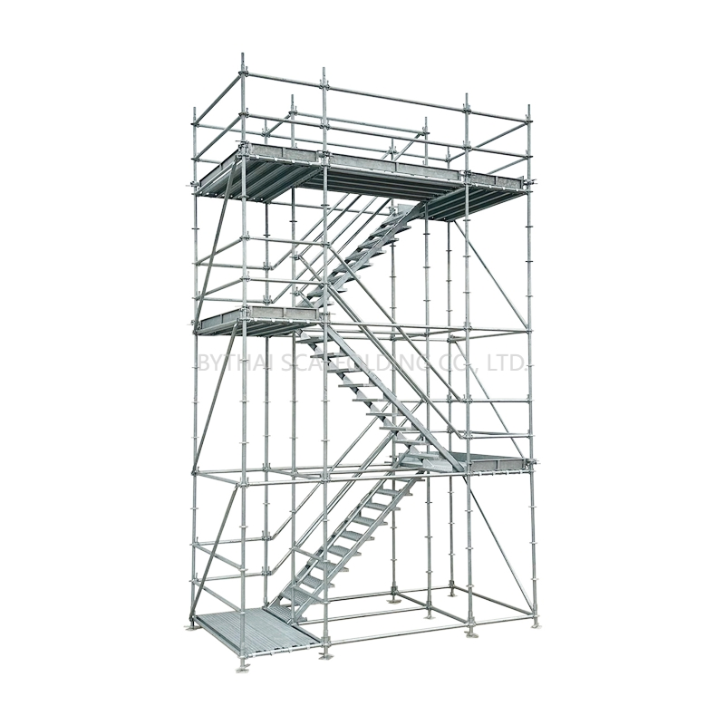 Hot-DIP Galvanized Ringlock Scaffolding System Modular System for Industrial Shoring