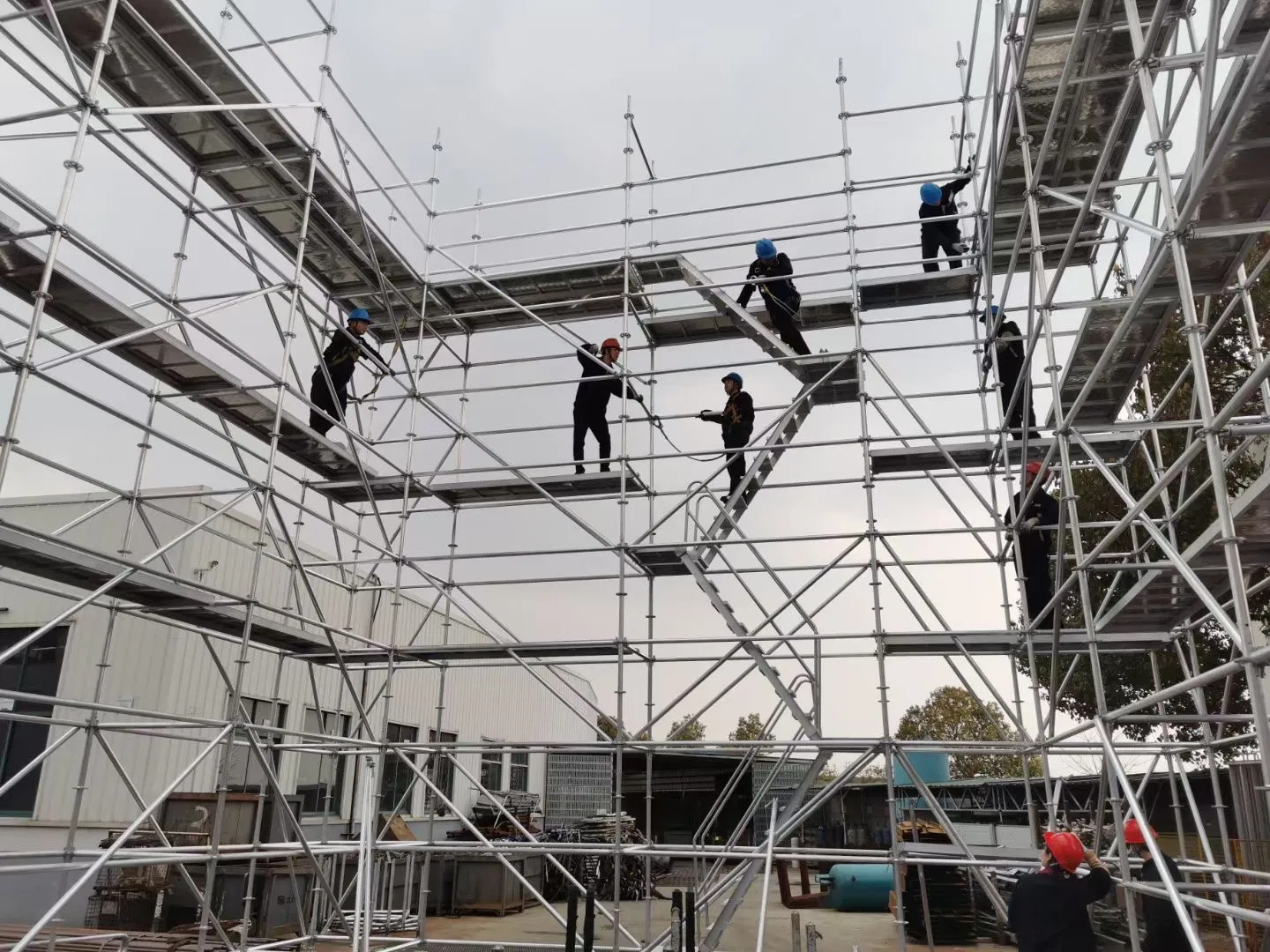 Modular Aluminum Mobile Aluminium Ringlock Scaffolding Tower for Decoration