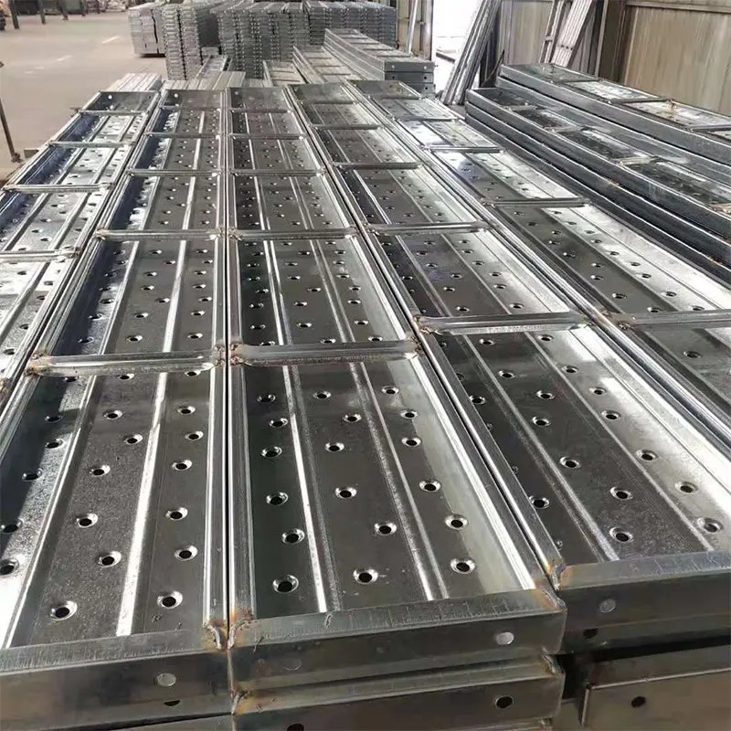 OEM Scaffolding Galvanized Steel Walk Board Metal Plank Walking Boards