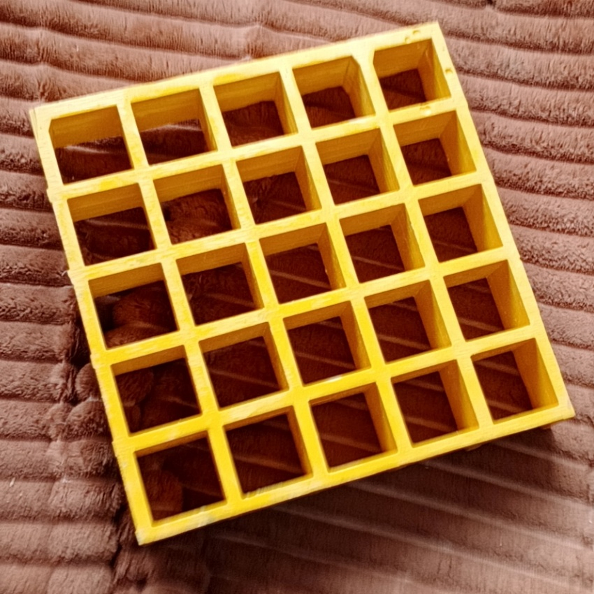 Flam Salt Insulation Anti Slip Sanding Fiberglass Grating Ditch Cover Walk Board