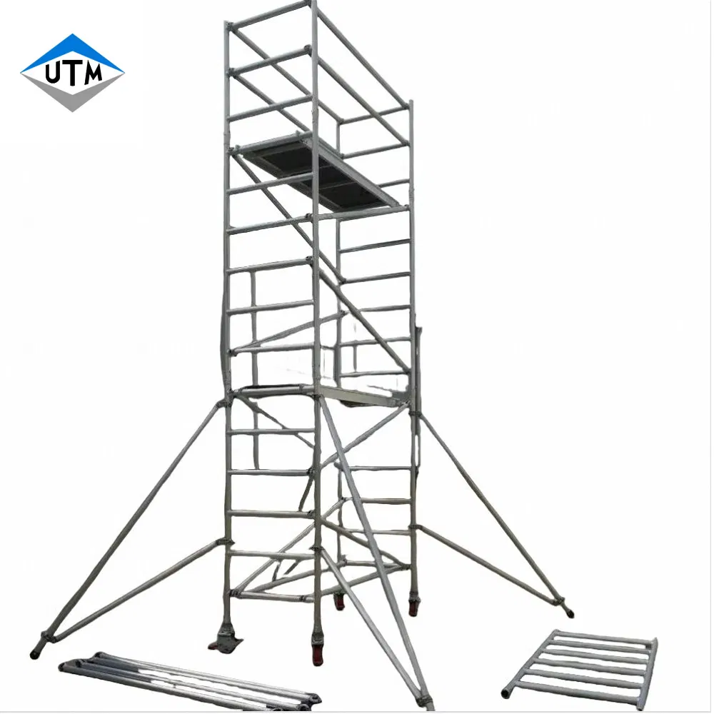 Aluminum Scaffolding 3m Climb Ladder Scaffolding Mobile Aluminum Scaffold Tower for Sale