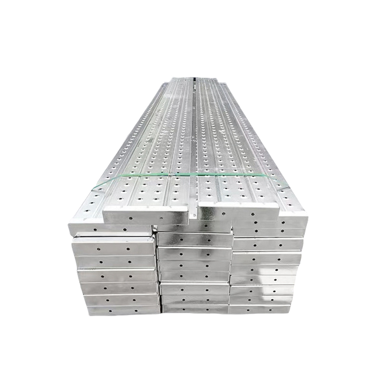 Efficient Anti Slip Perforated High Strength Adjustable Scaffold Construction Steel Plank