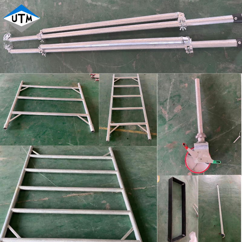 China Aluminium Scaffolding Tower Mobile Scaffold Stair Tower