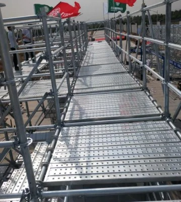 Galvanized Painted Scaffolding Prop Steel Catwalk Plank Metal Scaffold Plank