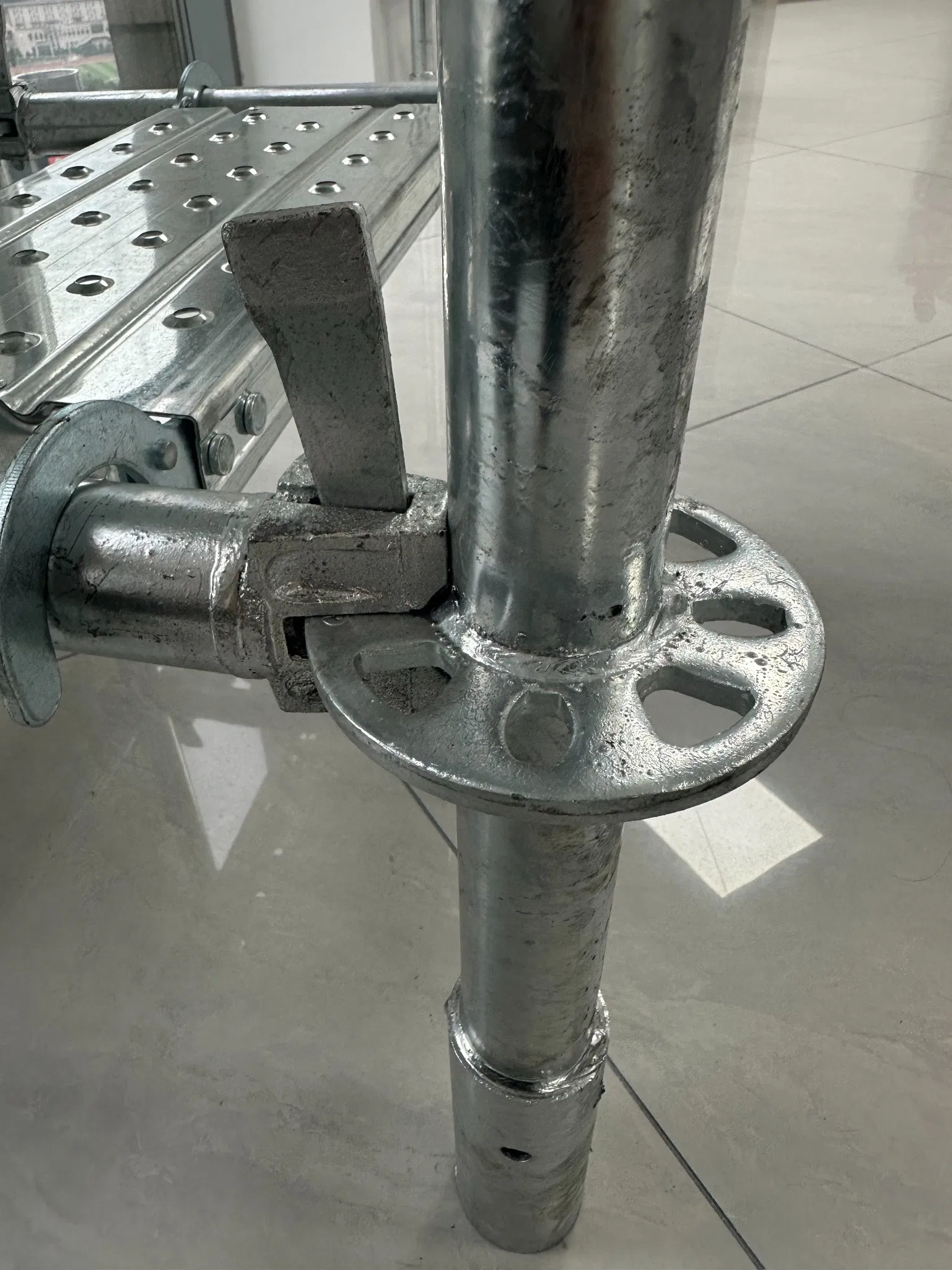 Q345 Allround Heavy Duty Ring Lock Scaffold Hot-Dipped Galvanized Ringlock Scaffolding for Construction