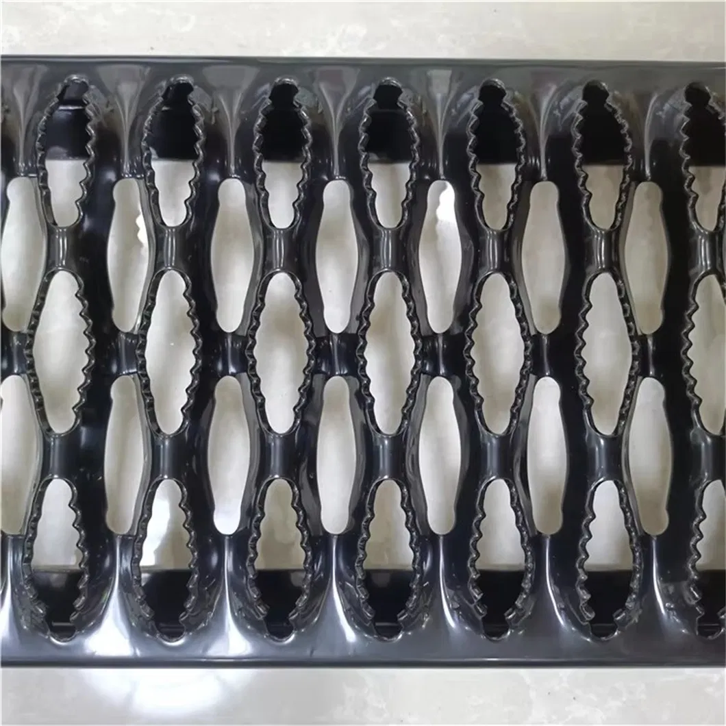 Aluminium Metal Grating Grip Strut Perforated Sheet Plank Anti Slip Stair Treads Grating Deck Crocodile for Stair Tread