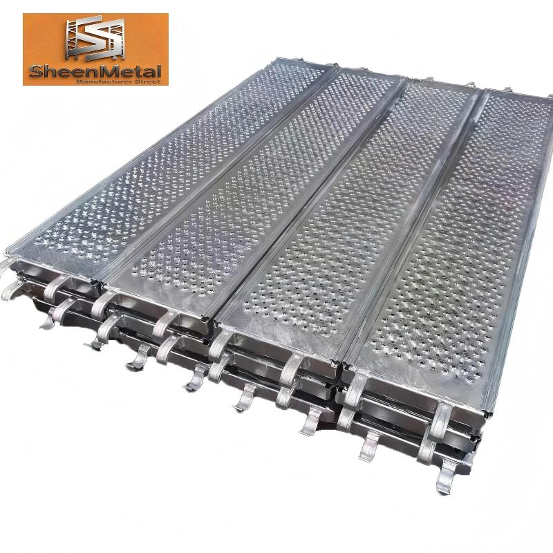 Perforated Scaffold Steel Plank, Pre-Galvanized Steel Plank, Scaffolding Metal Deck