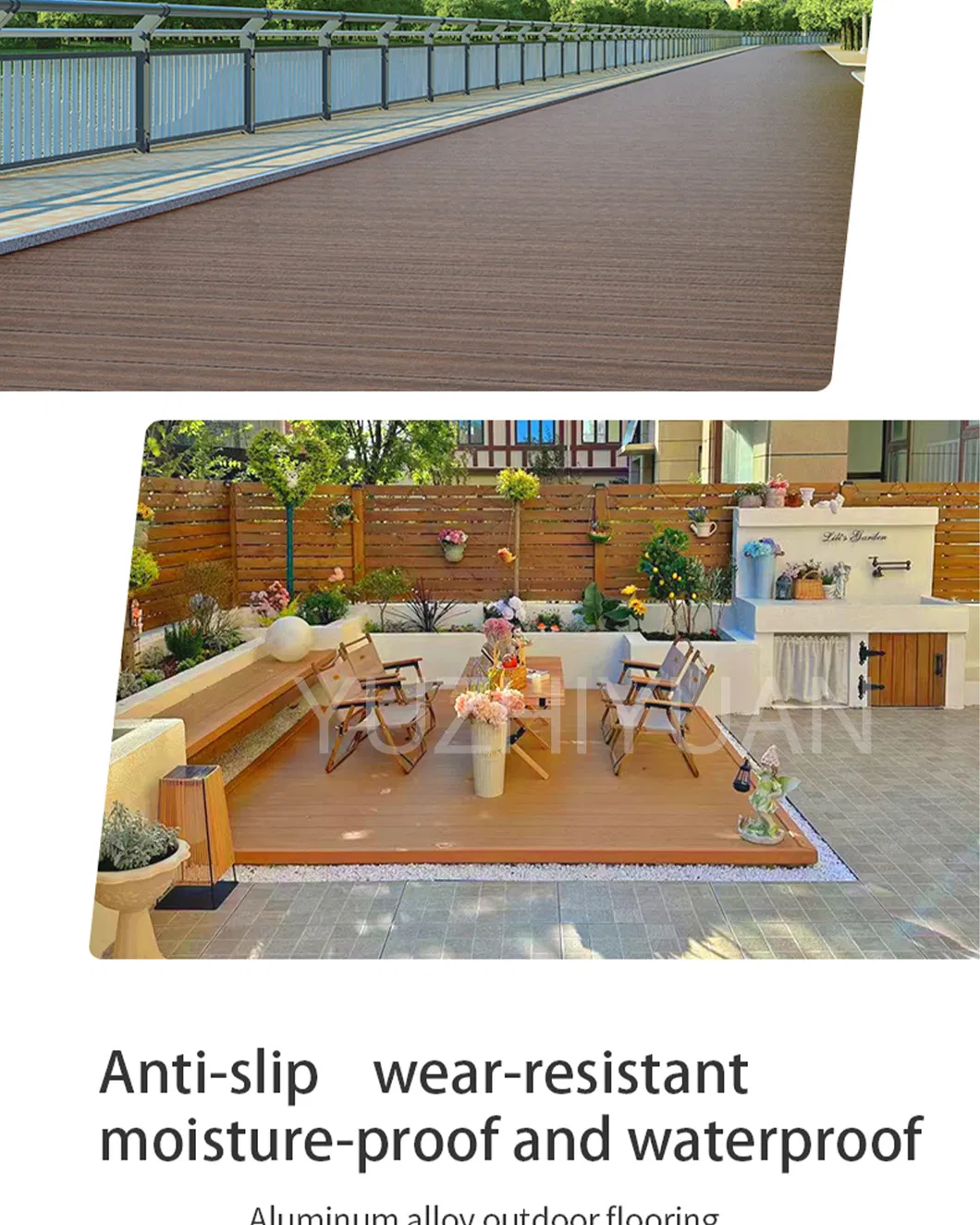 Aluminum Floor Style