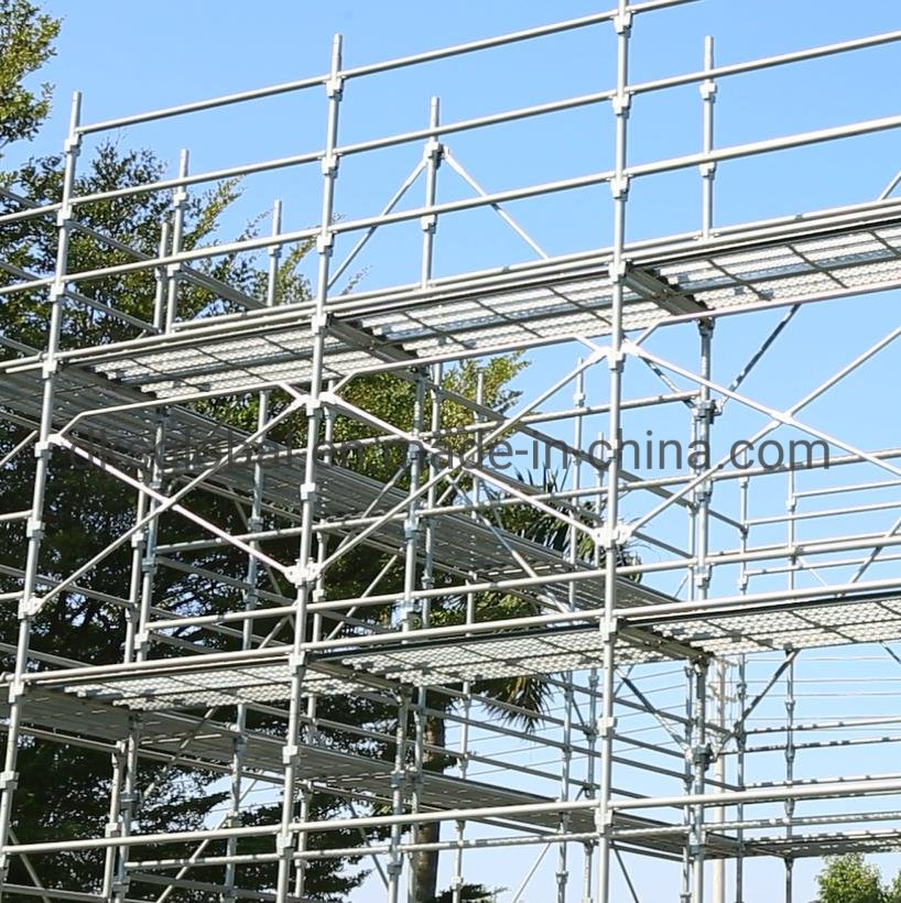 ISO Construction Material Boards Aluminium Scaffolding Access System