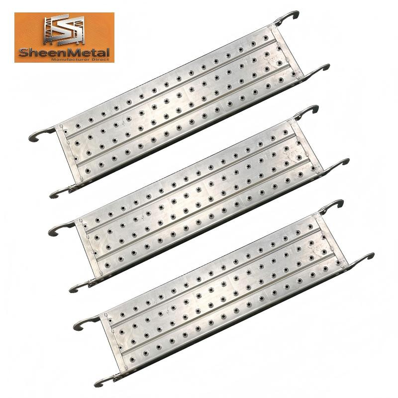 Perforated Scaffold Steel Plank, Pre-Galvanized Steel Plank, Scaffolding Metal Deck