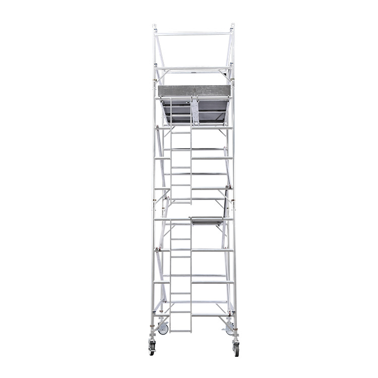 CE Certificate Safe Aluminum Mobile Scaffolding Tower for Roof Reparing