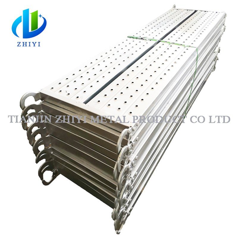 China Steel Scaffolding Exporter 210 250 300 320mm Galvanized Scaffold Steel Plank