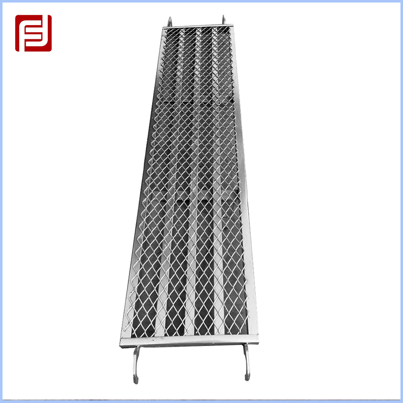 Custom Perforated Scaffold Steel Plank, Pre-Galvanized Steel Plank, Scaffolding Metal Deck
