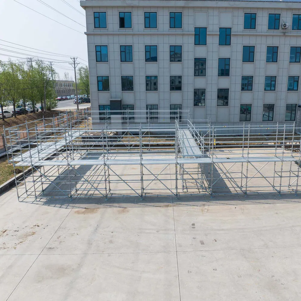 Good Adaptability Steel Modular Kwikstage Scaffolding System for Factory Maintenance
